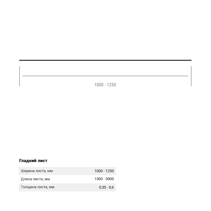 Гладкий лист Гладкий полиэстер RAL 7024 (Мокрый асфальт) 2000*1250*0,5 односторонний ламинированный