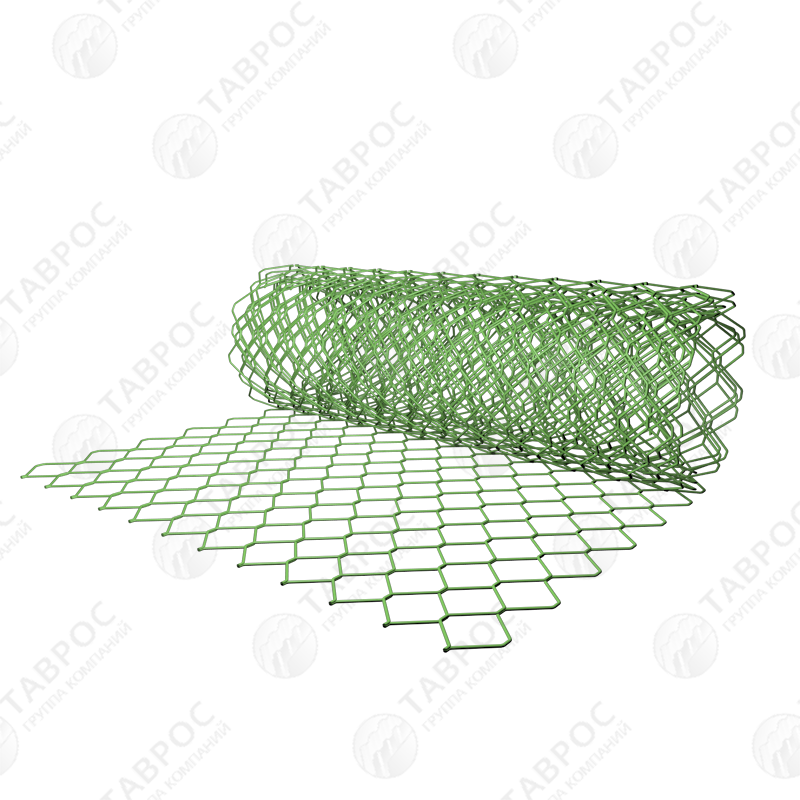 Сетка электросварная с полимерным покрытием в рулонах Полимерное RAL 6005 (Зелёный мох) 15000*1500*1,6